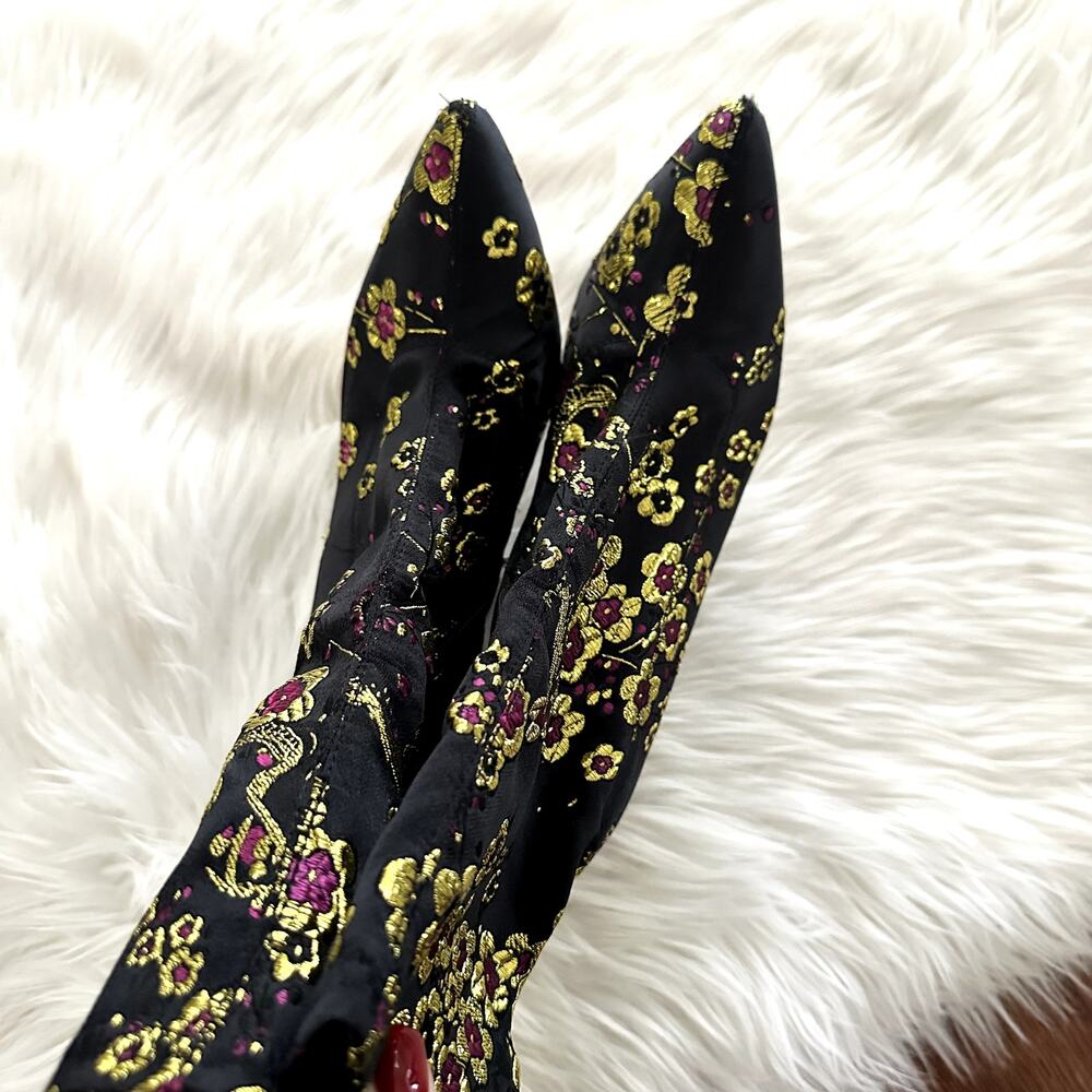 Cape Robbin Cherry Blossom Embroidered Boot Sz 8.5 - Picture 3 of 11